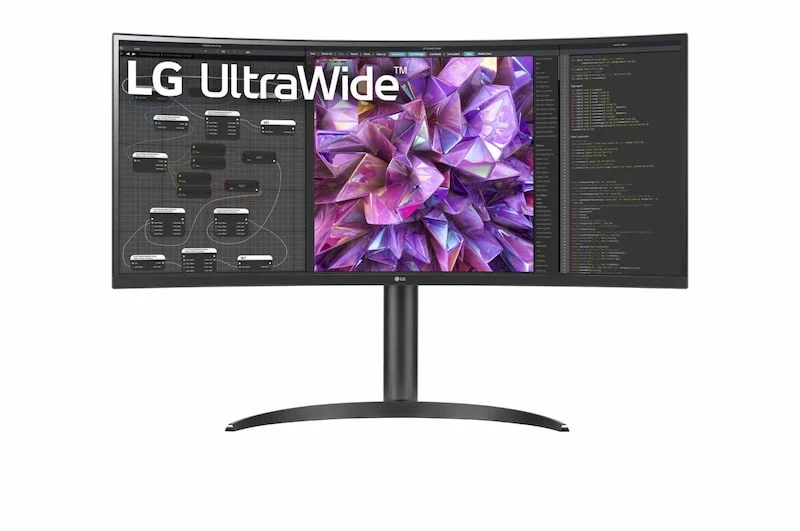 34 inç LG UltraWide Kavisli QHD IPS USB-C LAN Monitör