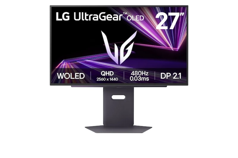 27 inç LG UltraGear OLED QHD 480Hz Oyun Monitörü DP 2.1 DisplayHDR True Black 400