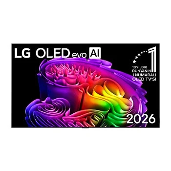 65 inç LG OLED evo AI Galeri Tasarım G6 4K 165Hz VRR Smart TV AI Sihirli Kumanda webOS26 2026