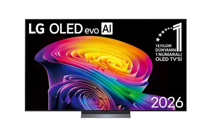 48 inç LG OLED evo AI C6 4K 165Hz VRR Smart TV AI Sihirli Kumanda webOS26 2026